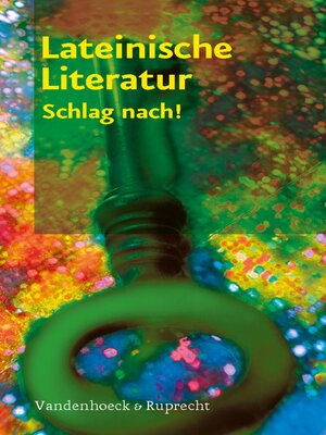 cover image of Lateinische Literatur – Schlag nach!